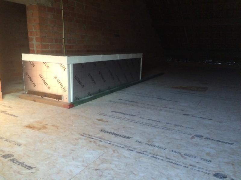 Na - Isolatie zoldervloer